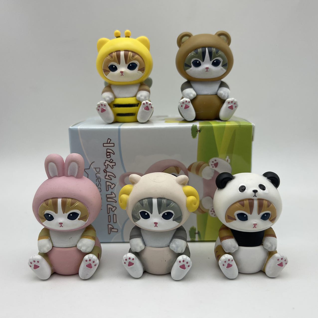 Art Craft Items - 4cm Mofusand 액션 피규어 세트 동물