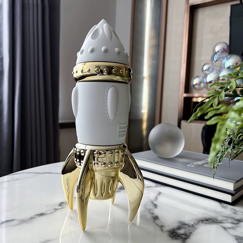 Art And Craft Rocket - 우주 로켓 장식품, 창의적인 예술 장식,