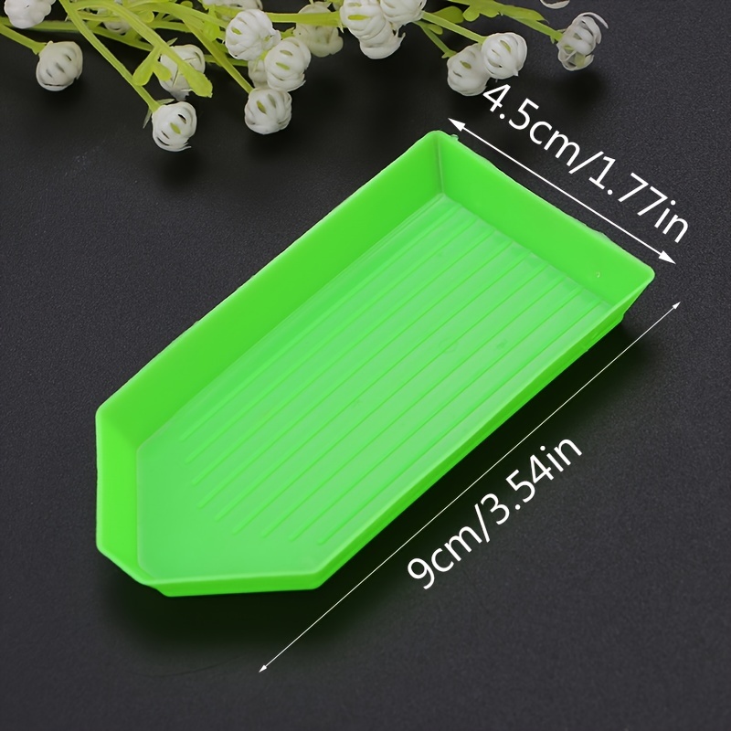 6 개/대 플라스틱 다이아몬드 페인팅 구슬 정렬 트레이 - The Art And Craft Of Jewelry 리뷰 및 가격