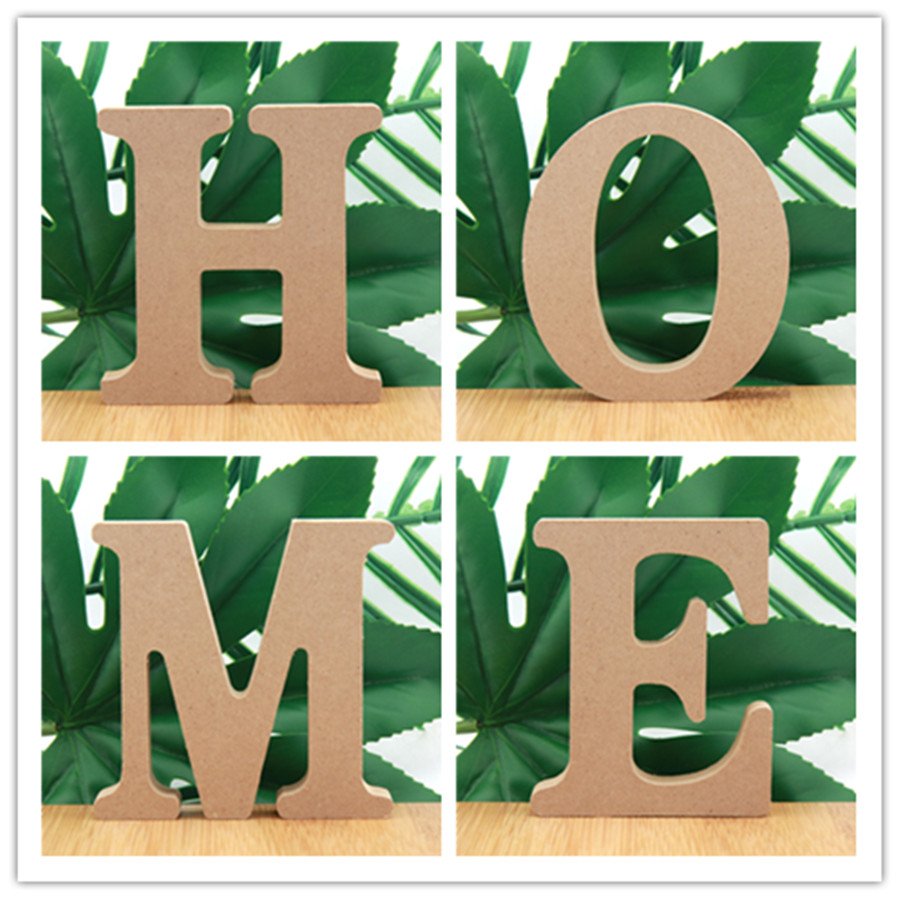 1pc 10cm 나무 색 나무 문자 알파벳 DIY 단어 - Art Craft Letter A 리뷰 및 가격