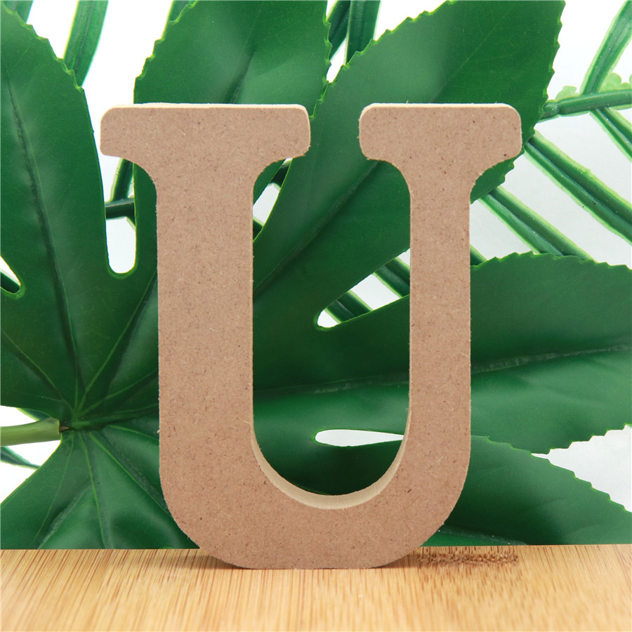 1pc 10cm 나무 색 나무 문자 알파벳 DIY 단어 - Art Craft Letter A 리뷰 및 가격