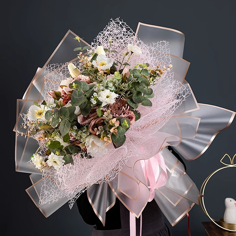 20팩 골드 엣지 꽃 포장지 – 생일, 결혼식 및 어머 - Art Craft Items 리뷰 및 가격