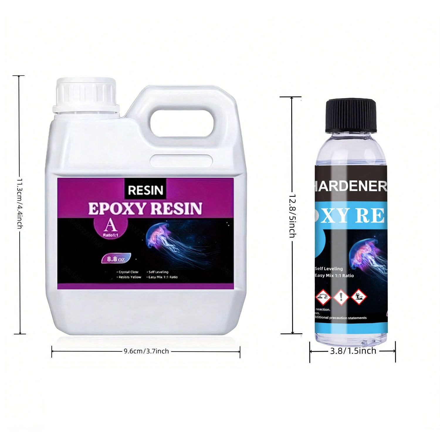 125ml/250ml 크리스탈 클리어 캐스팅 레진 키트 - The Art And Craft Of Jewelry 리뷰 및 가격