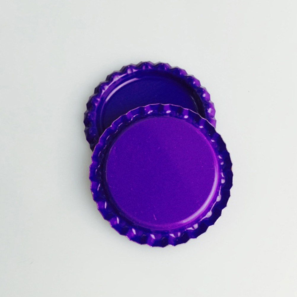 100개 맥주 캡슐 25.4mm 다채로운 양철 플랫 바 - The Art And Craft Of Jewelry 리뷰 및 가격