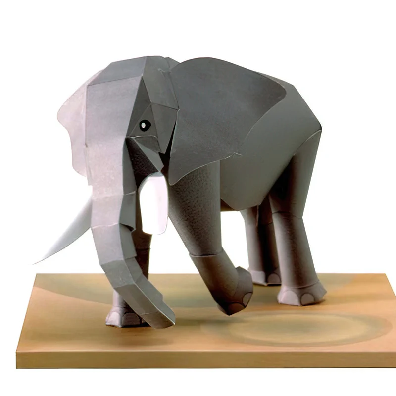 아프리카 코끼리 종이 접기 예술 미니 3D 종이 모델, - Art Craft Elephant 리뷰 및 가격