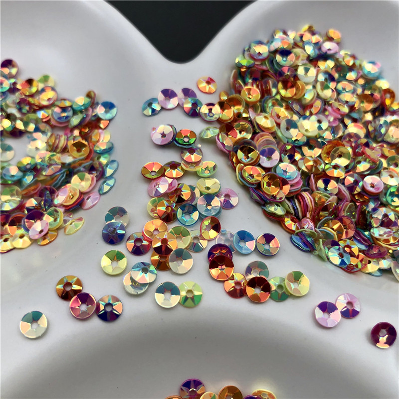 30g 3mm 4mm 5mm PVC 딥 컵 스팽글 반짝 - Art Craft Hat 리뷰 및 가격