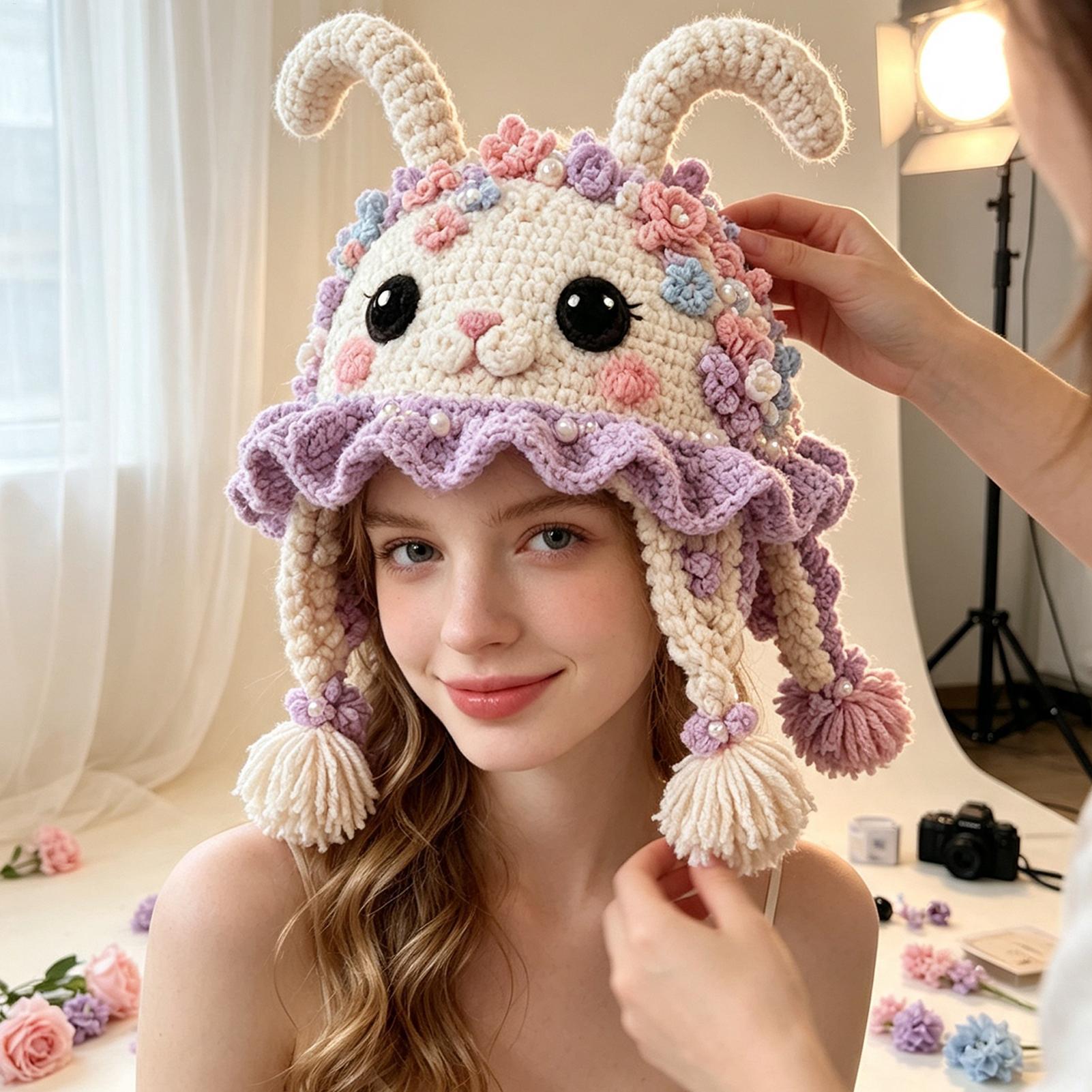 모자 뜨개질 키트 수제 바다 동물 모자 만들기 용품 아 - Art Craft Hat 리뷰 및 가격
