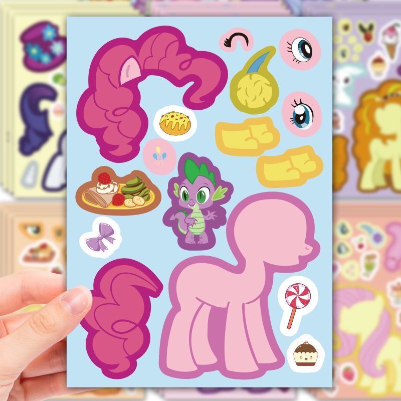 마이 리틀 포니 스타일 DIY 스티커 세트, 파티 선물 - Art Craft Items 리뷰 및 가격